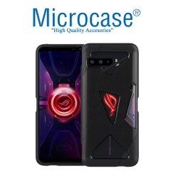 Microcase Asus Rog Phone 3 Gamepad TPU Silikon Kılıf - Siyah