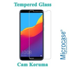Microcase Huawei Y6 2018 Tempered Glass Cam Ekran Koruma