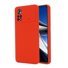 Microcase Xiaomi Poco X4 Pro 5G CamPRO Serisi Kamera Korumalı Silikon Kılıf - AL3427