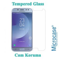 Microcase Samsung Galaxy J7 Pro İnce Silikon Kılıf + Ekran Koruma