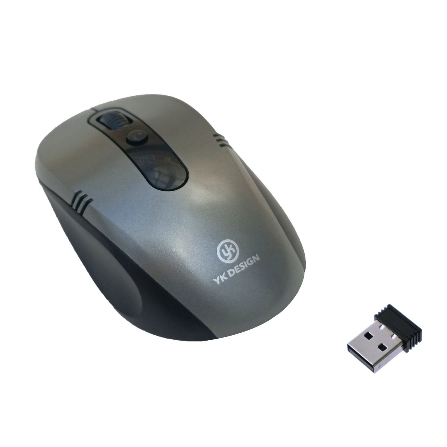 Microcase 2.4Ghz  800/1200/1600  DPI  Ayarlı Wireless  Kablosuz  Mouse -AL4626 YK-224 Gri