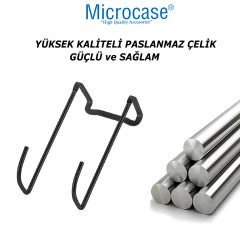 Microcase   Paslanmaz Çelik Metal Banyo Duşakabin Mutfak vb Alanlar için Askılık L Model -AL4839  1 Adet