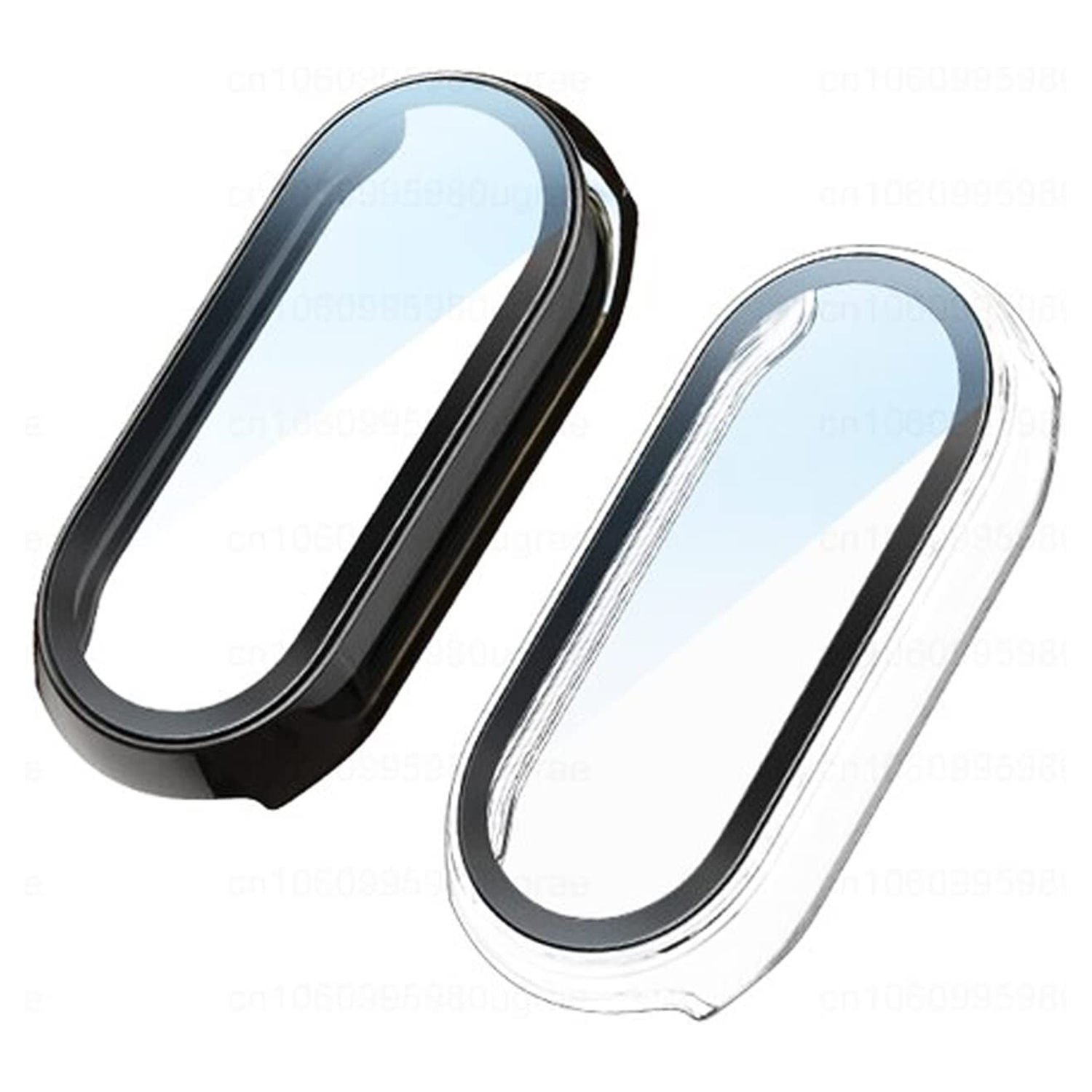 Microcase Xiaomi Mi Band 4-5-6 Ekran Korumalı Sert Rubber Kılıf - AL3173