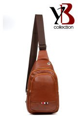 Microcase Unisex Body Bag Kulaklık Çıkışlı Deri Çapraz Omuz Göğüs Çantası Siyah AL3871