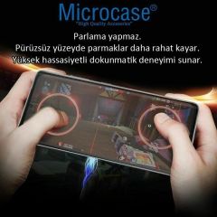 Microcase OnePlus Nord 3 5G Tam Kaplayan Çerçeveli Mat Cam Koruma - AL3124