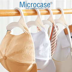 Microcase Sert ABS Plastik Portatif Mini Dolap İçi Çanta Askısı 4 Adet - AL5016