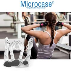 Microcase Taşınabilir Kas Geliştirici 3 Adet Direnç Lastikli Egzersiz Spor Aleti AL4678