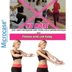 Microcase Taşınabilir Kas Geliştirici 3 Adet Direnç Lastikli Egzersiz Spor Aleti AL4678