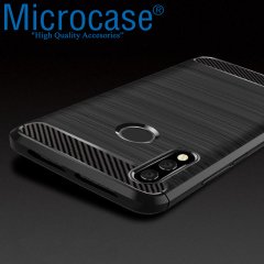 Microcase Huawei Honor Note 10 Brushed Kılıf + Ekran Koruma
