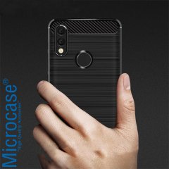 Microcase Huawei Honor Note 10 Brushed Kılıf + Ekran Koruma