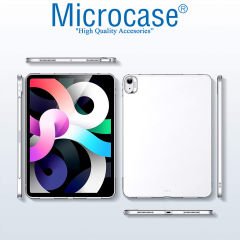 Microcase iPad Air 4 10.9 2020 Kablosuz Şarj Uyumlu Silikon Tpu Soft Kılıf - Şeffaf