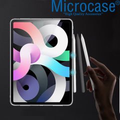 Microcase iPad Air 4 10.9 2020 Kablosuz Şarj Uyumlu Silikon Tpu Soft Kılıf - Şeffaf