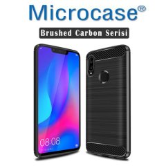 Microcase Huawei Nova 3i / P smart+ Brushed Kılıf + Ekran Koruma
