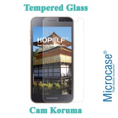Microcase Samsung Galaxy J2 Core Tempered Glass Cam Ekran Koruma