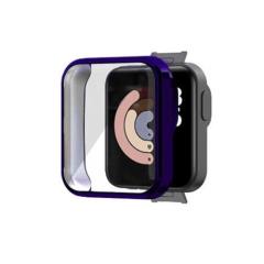 Microcase Xiaomi Redmi Watch 2 Lite Gl Önü Kapalı Tasarım Yumuşak Silikon Kılıf - Mavi