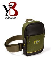 YB Collection Unisex Body Bag Su Geçirmez Kumaş Çapraz Omuz Göğüs Çantası Yeşil AL3873
