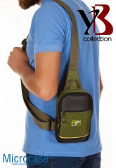 YB Collection Unisex Body Bag Su Geçirmez Kumaş Çapraz Omuz Göğüs Çantası Yeşil AL3873