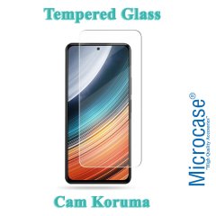 Microcase Xiaomi Poco F4 Tempered Glass Cam Ekran Koruyucu