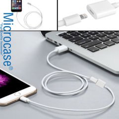 Microcase iPhone iPad Apple Pencil 1 Metre 8 Pin USB Uzatma Kablosu Beyaz - AL2564