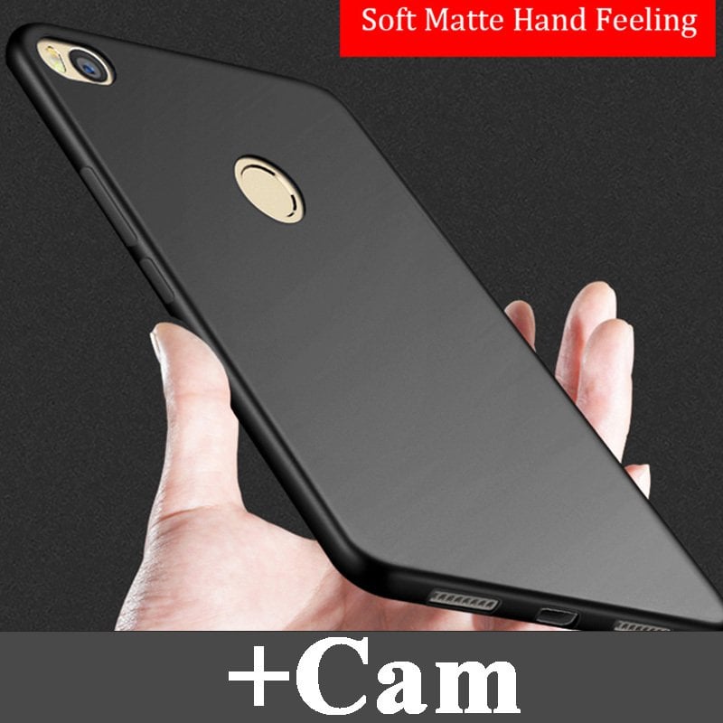 Xiaomi Mi Max 2 Premium Matte Silikon Kılıf + Cam