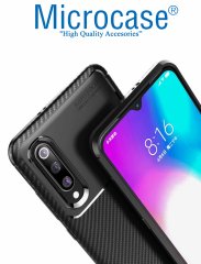 Microcase Xiaomi Mi 9 Maxy Serisi Silikon Kılıf Siyah