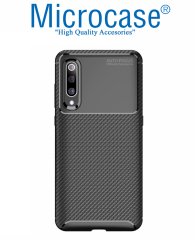 Microcase Xiaomi Mi 9 Maxy Serisi Silikon Kılıf Siyah