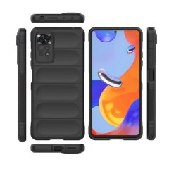 Microcase Xiaomi Redmi Note 11s 2022 (Global) Miami Serisi Darbeye Dayanıklı Silikon Kılıf - Açık Gri
