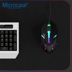 Microcase Kablolu Işıklı Gaming Oyuncu Mouse - AL4928