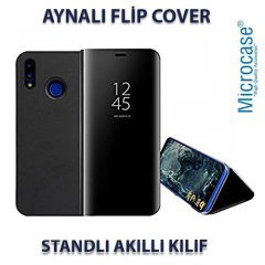 Microcase Huawei P20 Lite Aynalı Kapak Flip Cover Kılıf