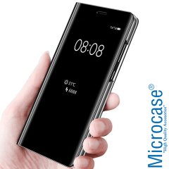 Microcase Huawei P20 Lite Aynalı Kapak Flip Cover Kılıf