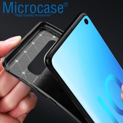 Samsung Galaxy S10 Maxy Serisi Silikon Kılıf Siyah