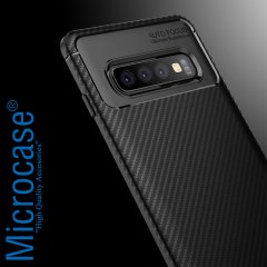 Samsung Galaxy S10 Maxy Serisi Silikon Kılıf Siyah