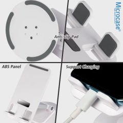 Microcase ZR474 360 Dönerli Universal Katlanabilir Masaüstü Telefon Tutucu Stand - AL4317