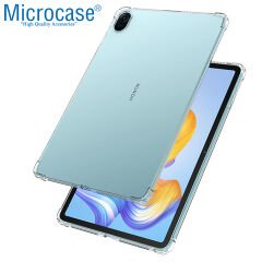 Microcase Honor Pad 8 12 inch Anti Shock Series Silikon Tpu Soft Kılıf - Şeffaf AL3308