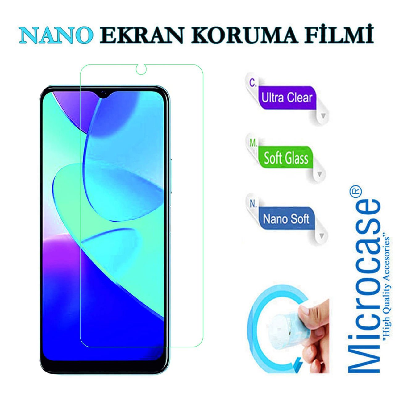 Microcase Vivo Y11S Nano Esnek Ekran Koruma Filmi