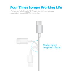 Type C To Lightning iPhone Şarj Data Kablosu