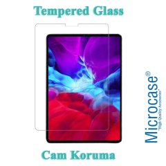 Microcase iPad Pro 12.9 2020 Tempered Glass Cam Koruma