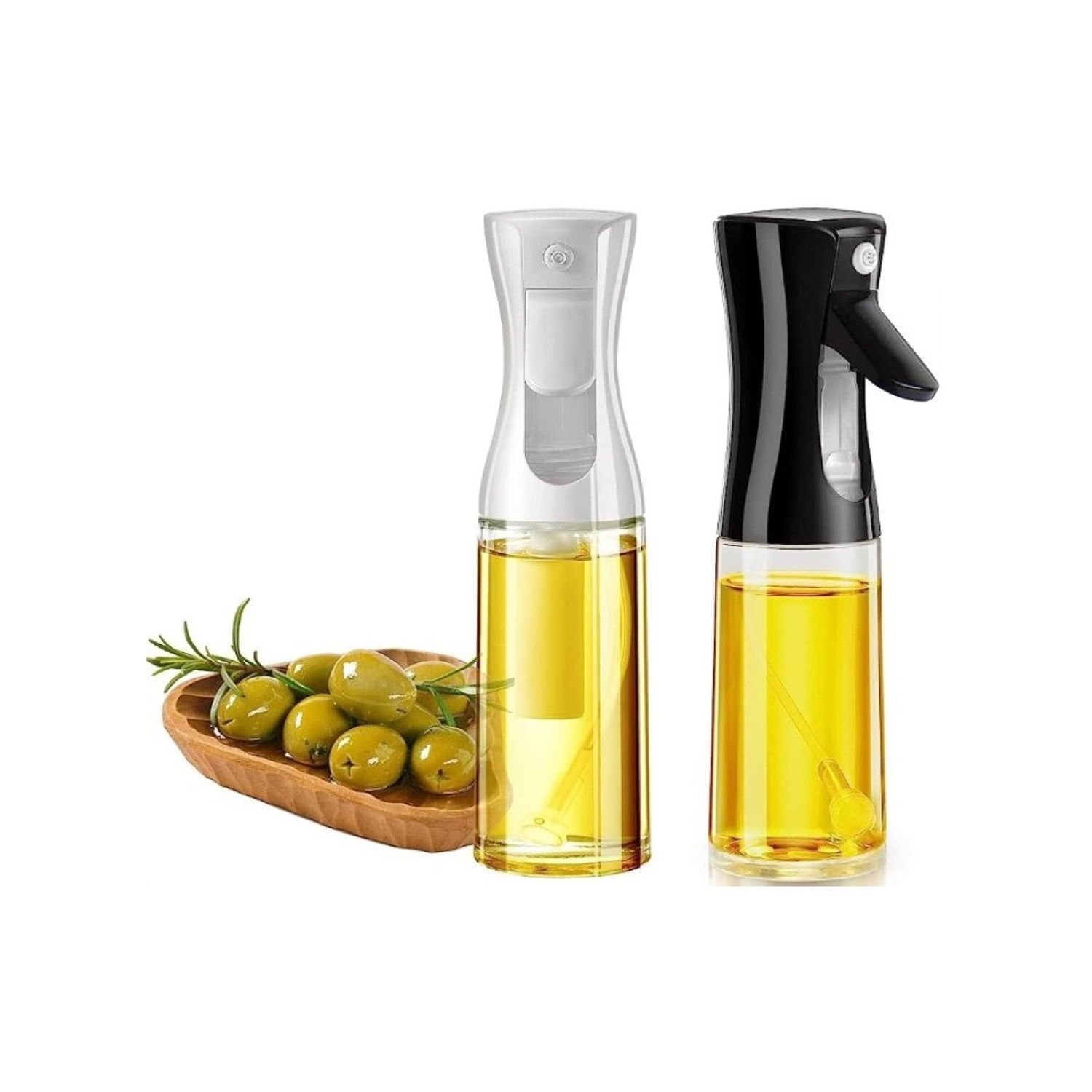 Microcase Hava Fritözü ve Mutfak için Cam Yağdanlık Çok Amaçlı Sprey Şişe 200 ml AL4310
