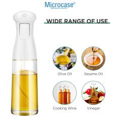 Microcase Hava Fritözü ve Mutfak için Cam Yağdanlık Çok Amaçlı Sprey Şişe 200 ml AL4310