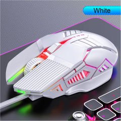 Microcase 3200 DPI Ergonomik Sessiz Kablolu RGB Işıklı Gaming Oyuncu Mouse - AL4929