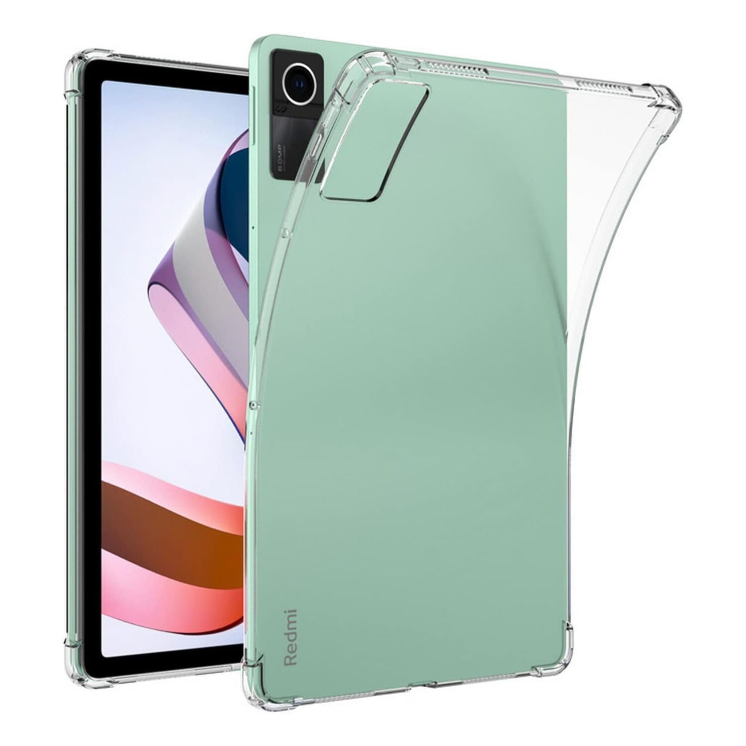 Microcase Xiaomi Redmi Pad 10.61 inch Anti Shock Series Silikon Tpu Soft Kılıf - Şeffaf AL3308