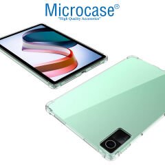 Microcase Xiaomi Redmi Pad 10.61 inch Anti Shock Series Silikon Tpu Soft Kılıf - Şeffaf AL3308