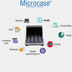 Microcase Parmak Gizlemeli Numlock Numerik Klavye Keypad Usb Kablolu - AL3776