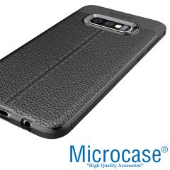 Microcase Samsung Galaxy S10e Leather Tpu Silikon Kılıf