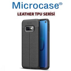 Microcase Samsung Galaxy S10e Leather Tpu Silikon Kılıf
