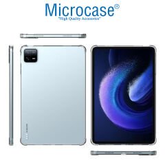 Microcase Xiaomi Pad 6 / Pad 6 Pro 11 inch Anti Shock Series Silikon Tpu Soft Kılıf - Şeffaf AL3308