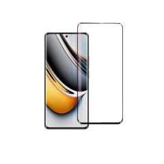 Microcase Realme 11 Pro 5g / Pro Plus 5g Curved Tam Kaplayan Kavisli Tempered Cam Ekran Koruyucu - AL3282