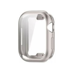 Microcase Apple Watch Series 10 42mm için   Önü Kapalı Silikon Kılıf - AL3173