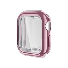 Microcase Apple Watch Series 10 42mm için   Önü Kapalı Silikon Kılıf - AL3173