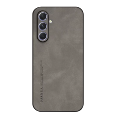 Microcase Samsung Galaxy S25 için Luxury Leather Series Deri Desenli Plastik Koruma Kılıf - AL8125